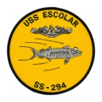 USS Escolar SS-294 Patch