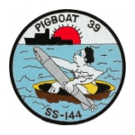 USS Pigboat 39 SS-144 Patch