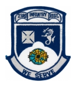 Army 23rd Infantry Regiment Patch