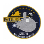 USS Virginia SSN-774 Patch