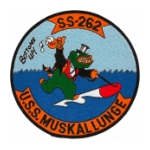 USS Muskallunge SS-262 Patch