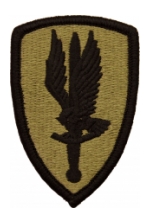 1st Aviation Brigade Scorpion / MultiCam OCP Patch With Hook Fastener