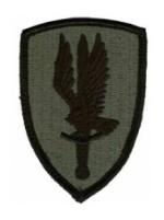 1st Aviation Brigade Patch Foliage Green (Velcro Backed)