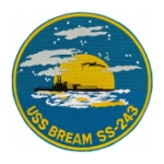 USS Bream SS-243 Submarine Patch