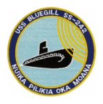 USS Bluegill SS-242 Submarine Patch