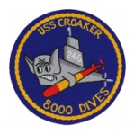 USS Croaker SS-246 Submarine Patch