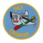 USS Croaker SS-246 Submarine Patch