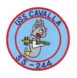 USS Cavalla SS-244 Submarine Patch