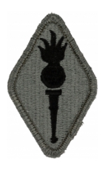 Ordnance School Patch Foliage Green (Velcro Backed)