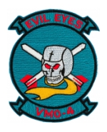 Marine Observation Squadron VMO-4 Patch (Evil Eyes)