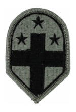 332nd Medical Brigade Patch Foliage Green (Velcro Backed)