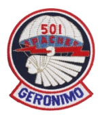 501st Airborne Infantry Regiment Patch (Geronimo)