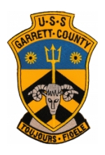 USS Garrett County LST-786 Ship Patch