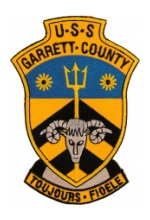 USS Garrett County LST-786 Ship Patch