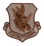 23rd Fighter Group Flying Tigers Patch Desert