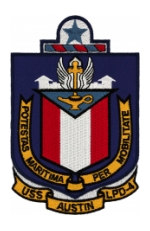 USS Austin LPD-4 Ship Patch