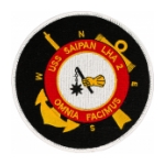 USS Saipan LHA-2 Ship Patch