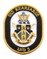 USS Kearsarge LHD-3 Ship Patch