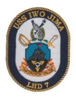 USS Iwo Jima LHD-7 Ship Patch