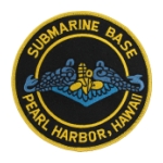 Naval Submarine Base Pearl Harbor Hawaii Patch