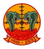 Marine Attack Helicopter Squadron HMA-269 Patch