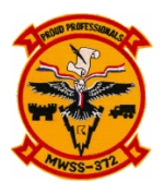 Marine Wing Support Squadron  MWSS-372 Patch