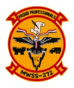 Marine Wing Support Squadron  MWSS-372 Patch