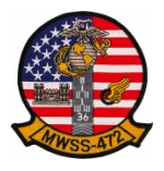 Marine Wing Support Squadron MWSS-472 Patch