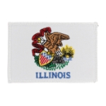 Illinois State Flag Patch