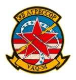 Navy Electronic Attack Squadron VAQ-34 Patch