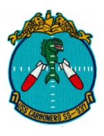 USS Carbonero SS-337 Target Patch