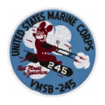 Scout Bombing Squadron Patch VMSB-245