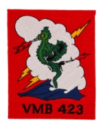 Marine Bomber Squadron VMB-423 Patch