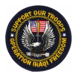 Operation Iraqi Freedom Support Our Troops Patch