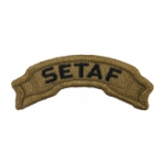 Southern European Task Force Tab Scorpion / OCP Patch With Hook Fastener