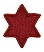 6th Infantry Division Patch