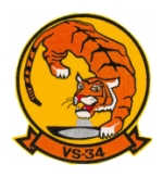 Navy Sea Control Squadron VS-34 Patch