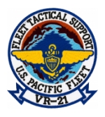 Navy Fleet Logistics Support Squadron Patch VR-21