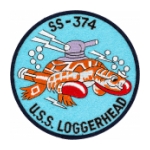 USS Loggerhead SS-374 Patch