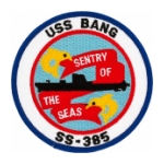 USS Bang SS-385 Patch