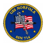 USS Norfolk SSN-714 Patch