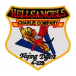 Army Hells Angels Charlie Company Flying Tigers 4-229 Patch