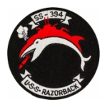 USS Razorback SS-394 Patch