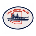 USS Arizona BB-39 Ship Patch