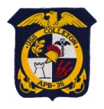 USS Colleton APB-36 Ship Patch