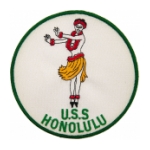 USS Honolulu CL-48 Ship Patch