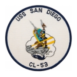 USS San Diego CL-53 Ship Patch