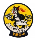 Marine Observation Squadron VMO-6 Patch (Cat and Stretcher)