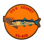 USS Sennet SS-408 WWII Submarine Patch