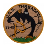 USS Threadfin SS-410C Gold Edge Submarine Patch